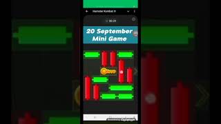 HAMASTER KOMBAT MINI GAME KEYSOLVE 20 SEPTEMBER [upl. by Llovera916]