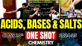 Acids Bases and Salts One Shot 202425 Science  Class 10 Chemistry NCERT CBSE  By Ashu Sir [upl. by Rehpotsrihc779]