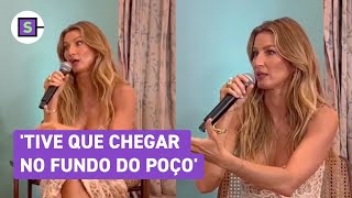 Gisele Bündchen faz desabafo e diz ter atingido fundo do poço Não tive outra opção [upl. by Ruprecht]