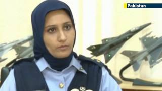 Pakistans only female fighter pilot speaks Ayesha Farooq has challenged Muslim gender stereotypes [upl. by Lail]