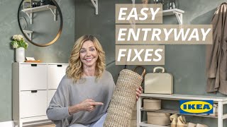 Episode 1 Easy Entryway Fixes  Swede Space Season 1  IKEA Canada [upl. by Braswell]