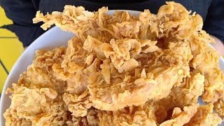 Resep Cara Membuat Ayam Krispy Kribo Banget Anti Gagal [upl. by Nikos]