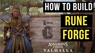 RUNE FORGE Location amp Tips  Latest Update 161  How to Craft Runes  AC Valhalla [upl. by Arah]