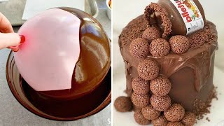 The Best Chocolate Cake amp Dessert Recipes  Chocolate Cake Hacks  Satisfying Cakes [upl. by Dnaltiak]