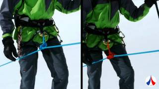 Alpinisme techniques et sécurité sur un glacier  How to cross glaciers safely [upl. by Ydde]