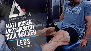 Coaches Matt Jansen amp Matt Buzacott with IFBB Pro Nick Walker  Mutant Legs [upl. by Eiser]