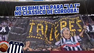 Recebimento da torcida do Talleres no quotClásico Cordobésquot contra o Belgrano 0610 [upl. by Rolo]