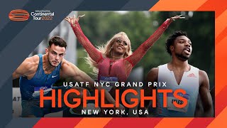 Extended Highlights – USATF NYC Grand Prix  Continental Tour Gold 2022 [upl. by Orgel212]