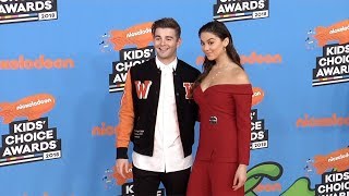 Jack Griffo Kira Kosarin 2018 Kids Choice Awards Orange Carpet [upl. by Mcintosh944]