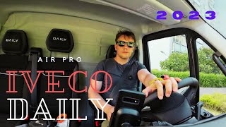 Test Iveco Daily 2023 AirPro 23 l 156 KM 8A [upl. by Notlehs]