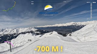 STLUC  HAUT DU COL DES OMBRINTZES VERS LA FÔRET  GOPRO 4K [upl. by Acinorehs]