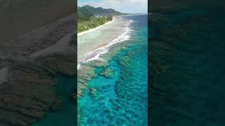 The beautiful clear water of Rarotonga Cook Islands [upl. by Noeht]