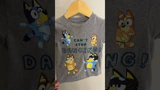 Bluey Dad Mom Bingo Girls Graphic TShirt Toddler to Big Kid  Product Review [upl. by Hailee]