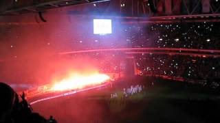 Huldiging Ajax in Arena  Three Little Birds [upl. by Muhcan224]