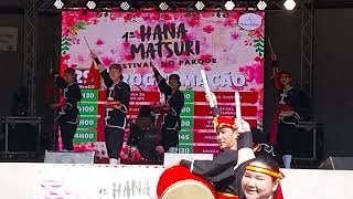 RyuKyu Koku Matsuri Daiko  1° Hana Matsuri 29092024 Parque Ipiranguinha  Santo André SP [upl. by Monda]