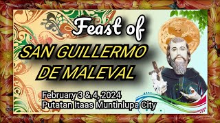 Feast of SAN GUILLERMO DE MALEVAL  Putatan Itaas Muntinlupa City  Viva San Guillermo [upl. by Mallory]