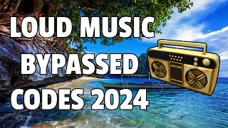 LOUD MUSIC BYPASSED Roblox Ids WORKING 2024 [upl. by Weisburgh]