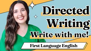 Directed Writing 🌟 Write With Me 🌟 For IGCSE First Language English Paper 2 05000990🌟 [upl. by Ahsoj]