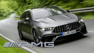 Mercedes AMG CLA 45 S 4Matic Shooting Brake [upl. by Anyt]