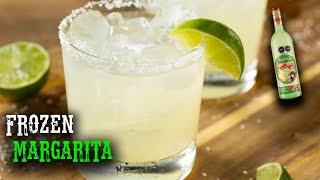 🍸 Como hacer una MARGARITA🍸  Receta Margarita Frozen con CUERVO MARGARITA MIX [upl. by Ennaillij511]