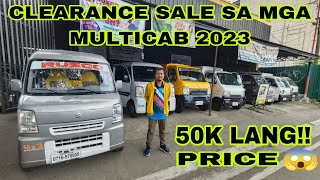 MULTICAB BAGSAK PRESYO NAKA CLEARANCE SALE NGAYON 2023 [upl. by Adah396]