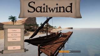 Sailwind 08  симулятор торговца на паруснике Без GPS [upl. by Thirzi]