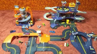 4 Set Hot Wheels World Layout  Demonstration of Features [upl. by Eyla]