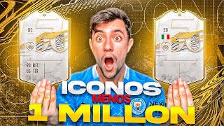 Los 5 MEJORES delanteros iconos BARATOS 🚀  review fifa 21  ultimate team [upl. by Javler]