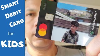 BEST FamilyFriendly Debit Card For Kids  Smart Debit Card for Teenagers Tutorial  Greenlightcard [upl. by Whang439]