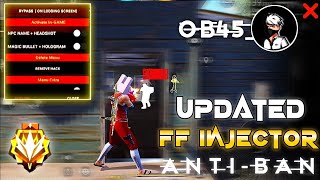 Free Fire OB45⚙️Magic Bullet Hack Obb File  🌠 OB45 Updated Rank Working Hack FF Max [upl. by Bierman126]