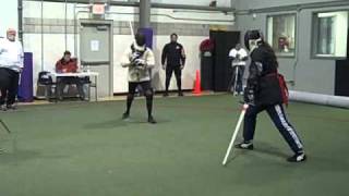 Longpoint 2011 Longsword Qualifications Cory Winslow vs Peter Brusseau [upl. by Giustina]