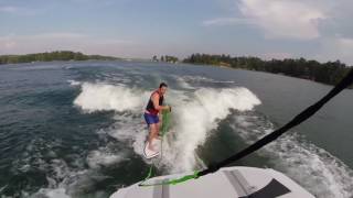 How to do a 360 on a wakesurf board [upl. by Giff]