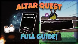 How To COMPLETE The Altar Quest For FREE Heavenly Potions Sols RNG Era 6 [upl. by Adnohsirk]