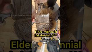 Eldermillennial hairdresser stuff  colorhighlight combo [upl. by Loresz67]