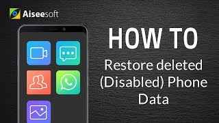 How to Restore deleted Disabled Phone Data MessagesPhotosVideosContactsApp Data [upl. by Wini]