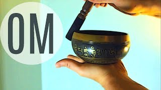 Tibetan Singing Bowl Sounds  OM [upl. by Samuelson]