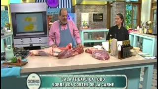 Cortes de carne de la pata trasera vacuna [upl. by Atorod]