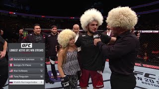 Mini khabib Meeting khabib nurmagomedov at ufc 219 [upl. by Lelith]