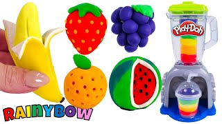 How to Create 6 Amazing Fruits out of Play Doh [upl. by Saerdna941]