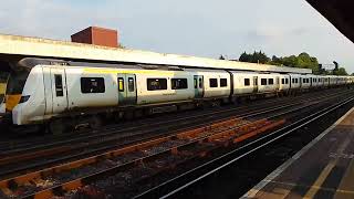 Thameslink Class 700 Departing Redhill Station [upl. by Trauts471]