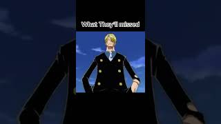 Sanji was also ready to sacrifice for his Captain [upl. by Ragas]