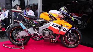 HONDA V5 RC211V 2002 MotoGP Exhaust Sound [upl. by Leveridge]