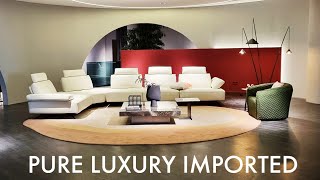 Imported Luxury Furniture  Best European Quality Italian Design Trending Furniture Sofa Factory [upl. by Rehpotirhc]