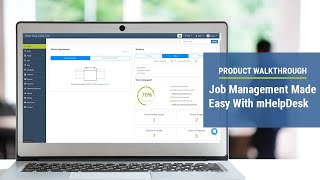 From Scheduled to Paid mHelpDesk makes Job Management Easy [upl. by Ovatsug]