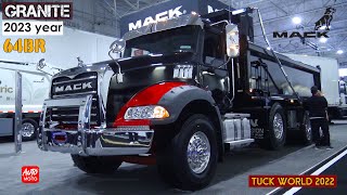 2023 Mack Granite 64BR Dump Truck  Exterior And Interior  Truck World 2022 Toronto [upl. by Relda]