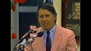 Brooks Robinson 1983 Hall of Fame Induction Speech [upl. by Phillida357]