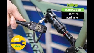 MTBFahrwerk einstellen  Anleitung zum perfekten Setup von Federgabel und Dämpfer am Mountainbike [upl. by Tezile]