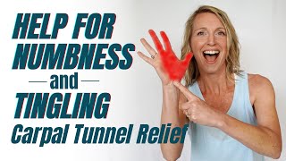 Help for Numbness and Tingling in Hand Carpal Tunnel Relief [upl. by Daven]