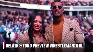 Bianca Belair amp Montez Ford talk UFC 298 look ahead to WrestleMania XL in Philly  WWE on ESPN [upl. by Carolyne17]