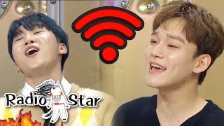 CHEN Who Are Some Vocalists Out of Idol Singers You Approve of Radio Star Ep 612 [upl. by Eunice]